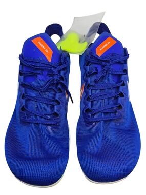 Nike Zoom Manba 6 Track And Field Distance Spikes Blue Size 13. New